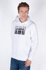 Спортивный свитер JACK &amp; JONES 12249326WHITE-XS цена и информация | Мужские толстовки | kaup24.ee