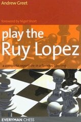 Play the Ruy Lopez hind ja info | Tervislik eluviis ja toitumine | kaup24.ee