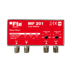 Антенный диплексер Fte maximal MF 201 UHF/UHF/VHF цена и информация | TV - антенны | kaup24.ee