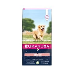 Eukanuba Dog Dry Base Senior vanematele suurte tõugude koertele lambaliha ja riisiga, 2.5 kg hind ja info | Kuivtoit koertele | kaup24.ee