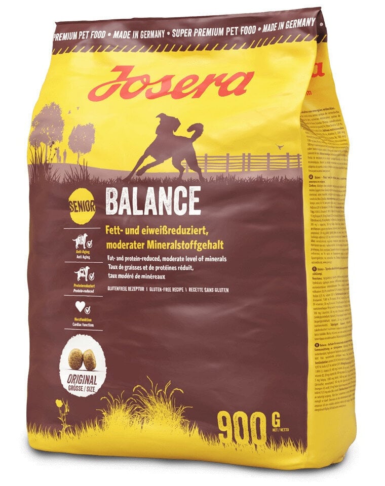 Josera Dog Balance vanematele koertele, 5x900 g цена и информация | Kuivtoit koertele | kaup24.ee