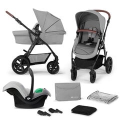 Universaalne jalutuskäru Kinderkraft Moov CT 3in1 Mink Pro, hall цена и информация | Коляски | kaup24.ee