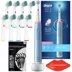 Oral-B Pro 3 3000 hind ja info | Elektrilised hambaharjad | kaup24.ee