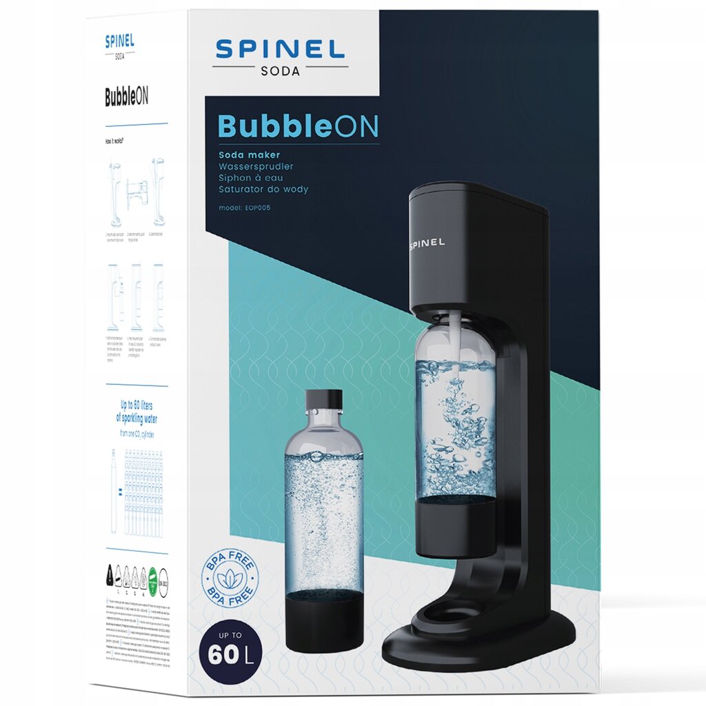 SpinelSoda BubbleON цена и информация | Mulliveemasinad | kaup24.ee