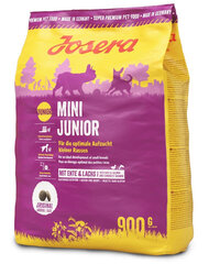 Josera Mini Junior väikest tõugu koertele, 5x900 g hind ja info | Kuivtoit koertele | kaup24.ee