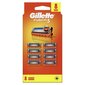 Raseerimispead Gillette Fusion, 8 tk hind ja info | Raseerimisvahendid | kaup24.ee