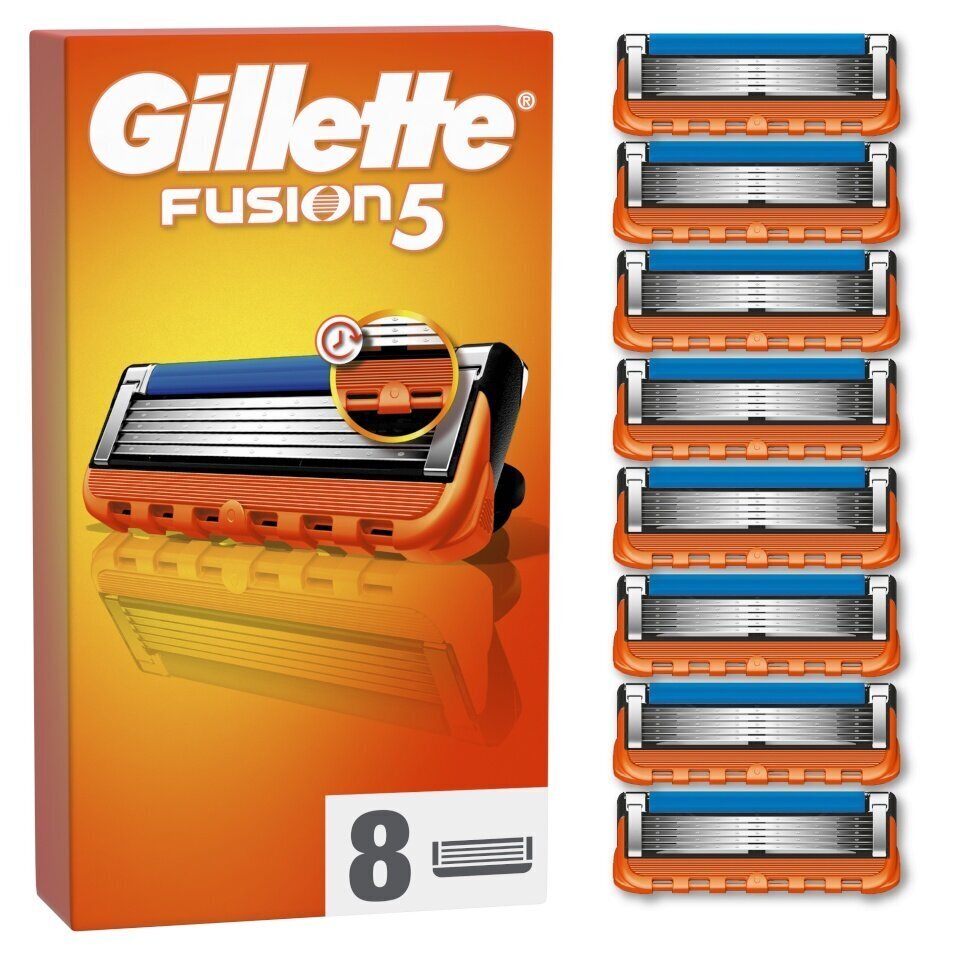 Raseerimispead Gillette Fusion, 8 tk цена и информация | Raseerimisvahendid | kaup24.ee