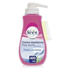 Karvaeemalduskreem tundlikule nahale Veet, 400 ml цена и информация | Средства для депиляции | kaup24.ee