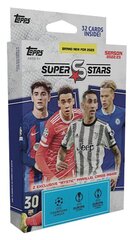 Jalgpallikaardid Topps UEFA Superstars Season 2022/2023, 4 x 8 tk hind ja info | Hobikaardid | kaup24.ee