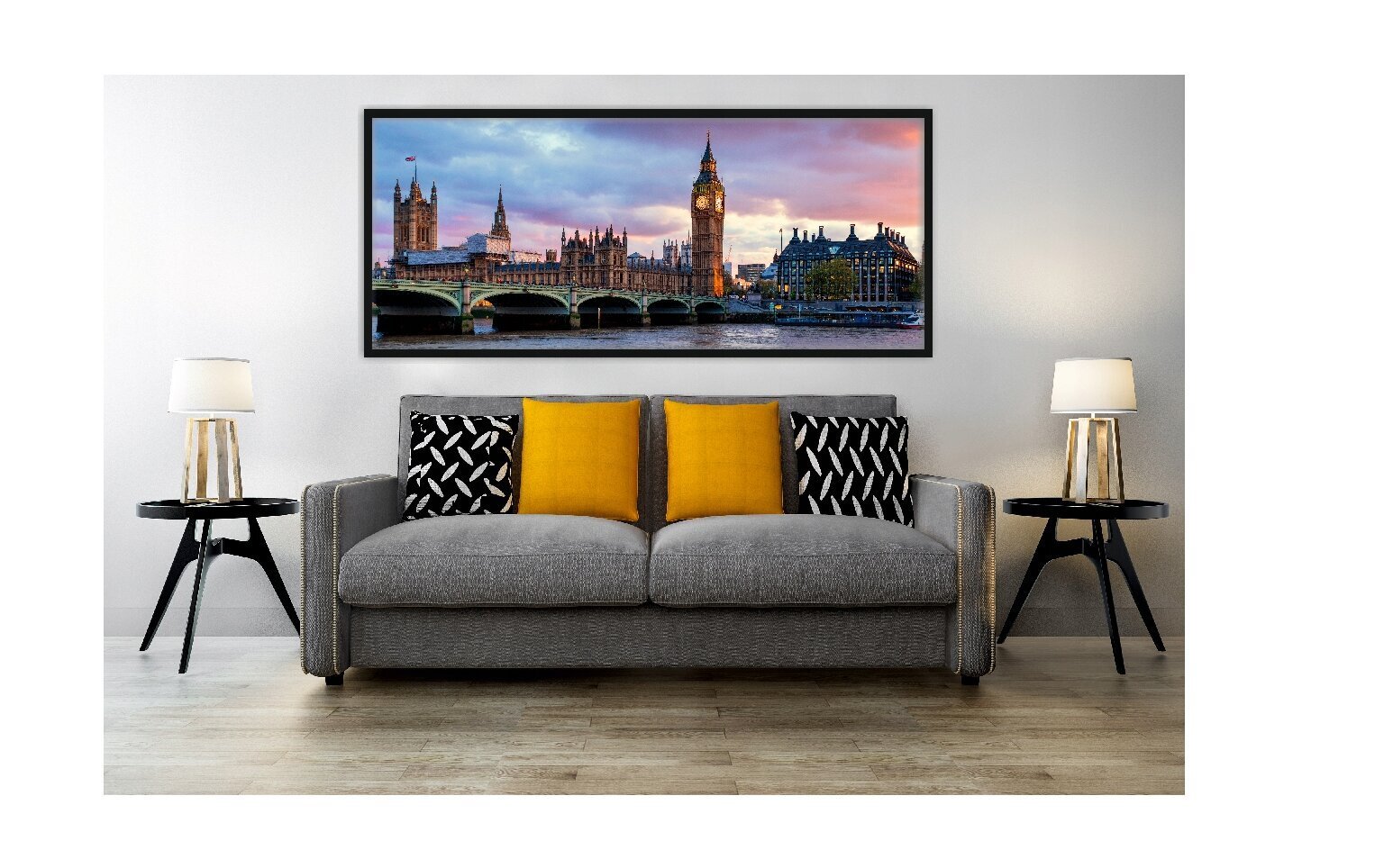 Teemantmosaiik 5D, London 120 x 50 cm цена и информация | Teemantmaalid, teemanttikandid | kaup24.ee