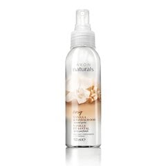 Спрей для тела и постельного белья Vanilla&Sandalwood с ароматом сандала и ванили, 100ml, Avon цена и информация | Кремы, лосьоны для тела | kaup24.ee