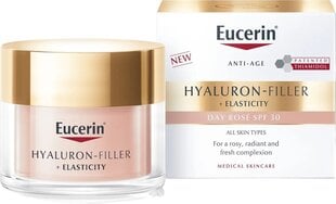 Vananemisvastane kreem Eucerin Hyaluron-Filler + Elasticity Rose, 50ml цена и информация | Кремы для лица | kaup24.ee