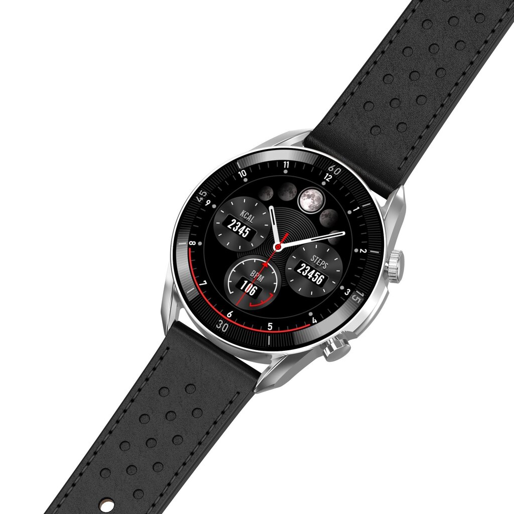 Garett V10 Silver/Black цена и информация | Nutikellad (smartwatch) | kaup24.ee