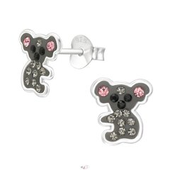 Hõbedast kõrvarõngad tüdrukutele All4silver Koala A4S46132 hind ja info | Laste aksessuaarid | kaup24.ee