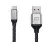 REAL-EL , Premium USB A – C-tüüpi nahk, m1 hind ja info | USB jagajad, adapterid | kaup24.ee