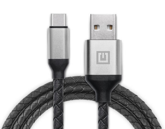 REAL-EL , Premium USB A – C-tüüpi nahk, m1 hind ja info | USB jagajad, adapterid | kaup24.ee