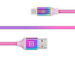 REAL-EL, Premium USB A - Type C Rainbow, 1m hind ja info | USB jagajad, adapterid | kaup24.ee