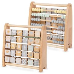 Puidust tähestik ja abacus цена и информация | Развивающие игрушки | kaup24.ee