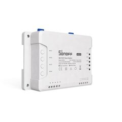 Wi-Fi nutikas 230V AC relee lüliti 4 kanaliga Sonoff цена и информация | Выключатели, розетки | kaup24.ee