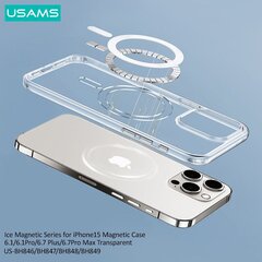 Usams BH847 Ice-Magnet iPhone 15pro hind ja info | Telefoni kaaned, ümbrised | kaup24.ee