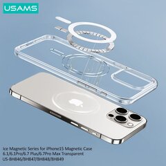 Usams BH849 Ice-Magnet iPhone 15promax цена и информация | Usams Мобильные телефоны, Фото и Видео | kaup24.ee