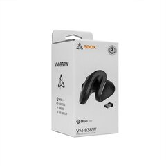 Sbox VM-838W Vertical Wireless Black цена и информация | Мыши | kaup24.ee