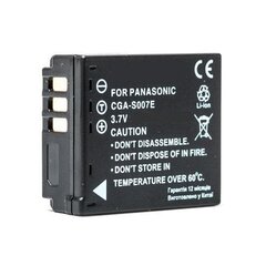 Panasonic, Baterija CGA-S007 hind ja info | Akud, patareid fotoaparaatidele | kaup24.ee