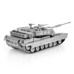 3D pusle Metal Earth Tank M1 Abrams цена и информация | Конструкторы и кубики | kaup24.ee