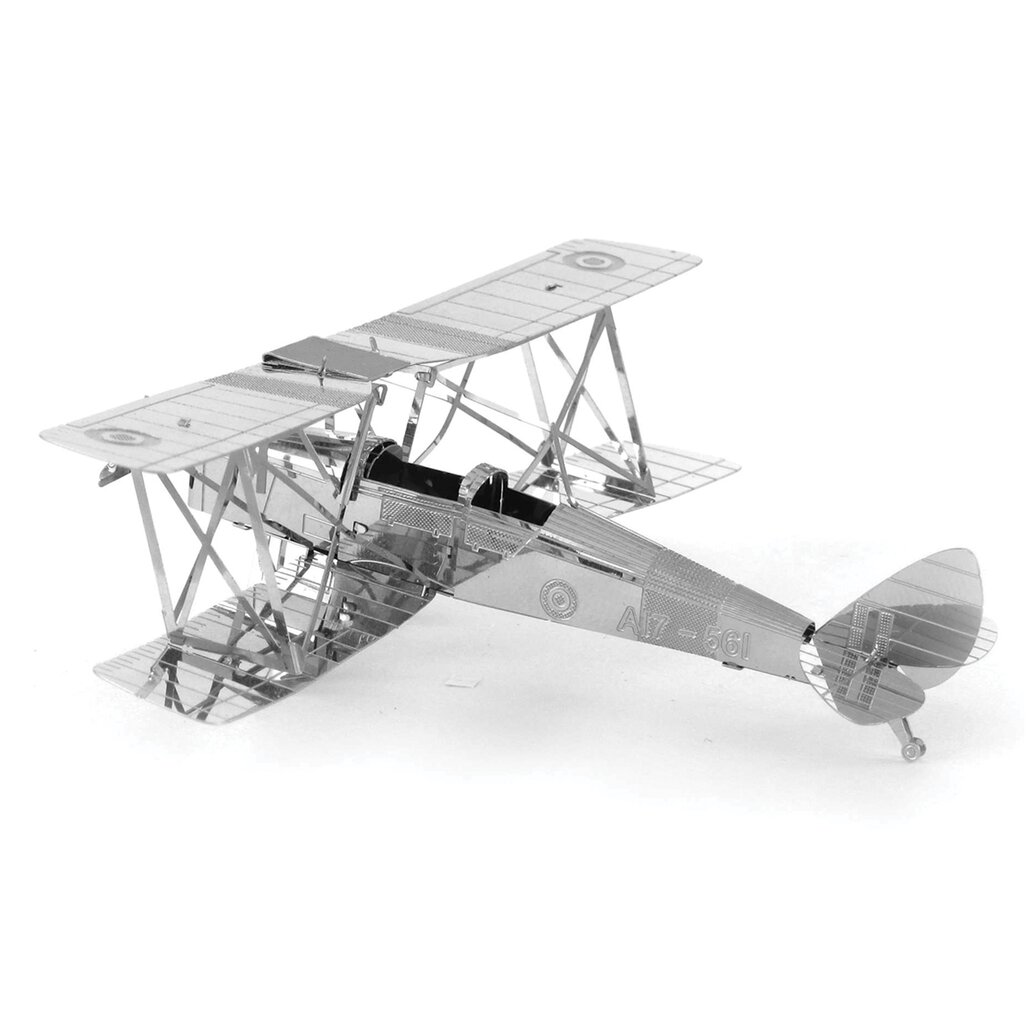 3D pusle Metal Earth De Havilland Tiger Moth hind ja info | Klotsid ja konstruktorid | kaup24.ee