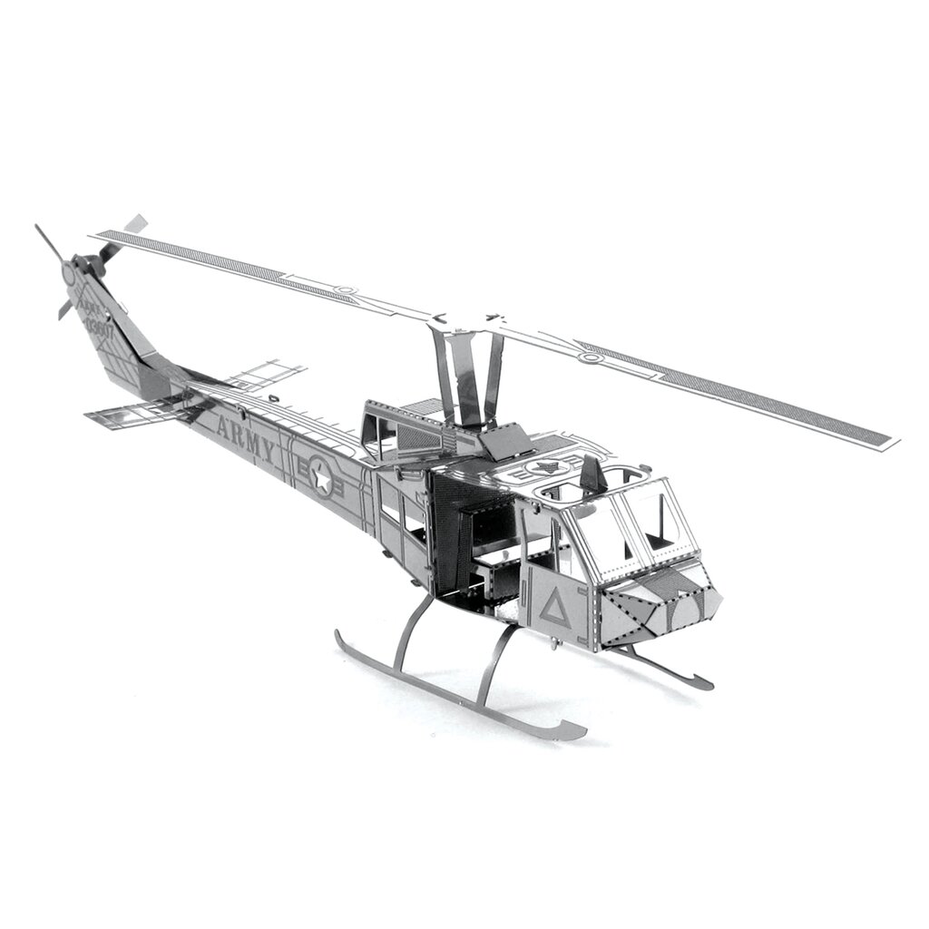 3D pusle Metal Earth Huey Helicopter hind ja info | Klotsid ja konstruktorid | kaup24.ee