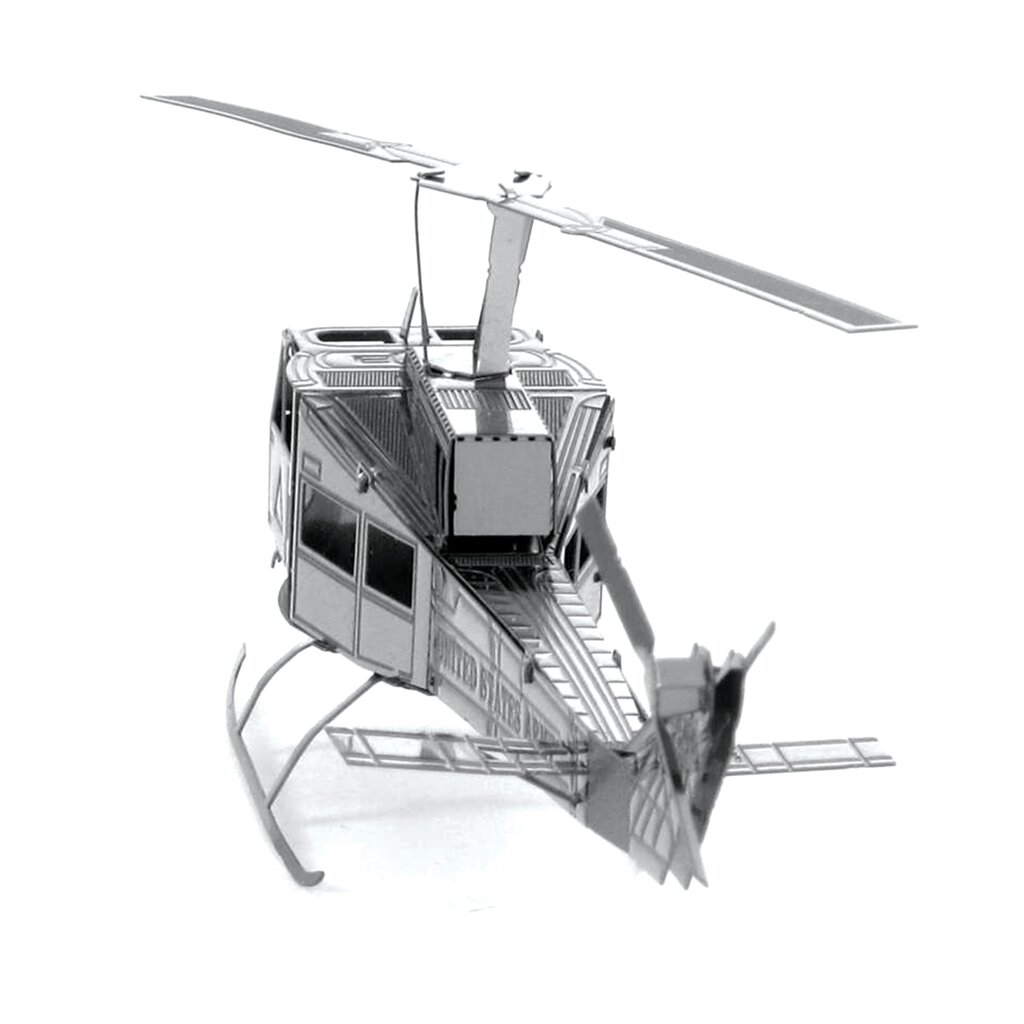 3D pusle Metal Earth Huey Helicopter hind ja info | Klotsid ja konstruktorid | kaup24.ee