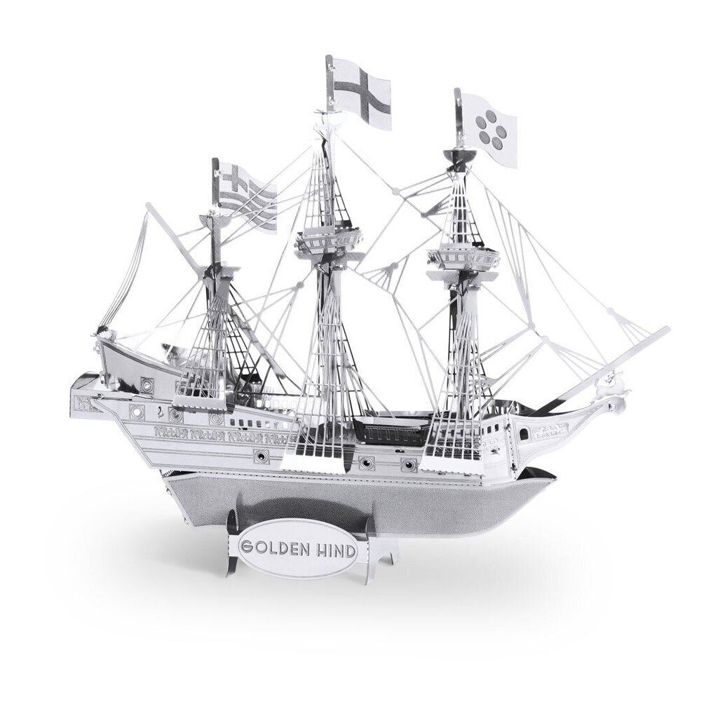 3D pusle Metal Earth Golden Hind hind ja info | Klotsid ja konstruktorid | kaup24.ee