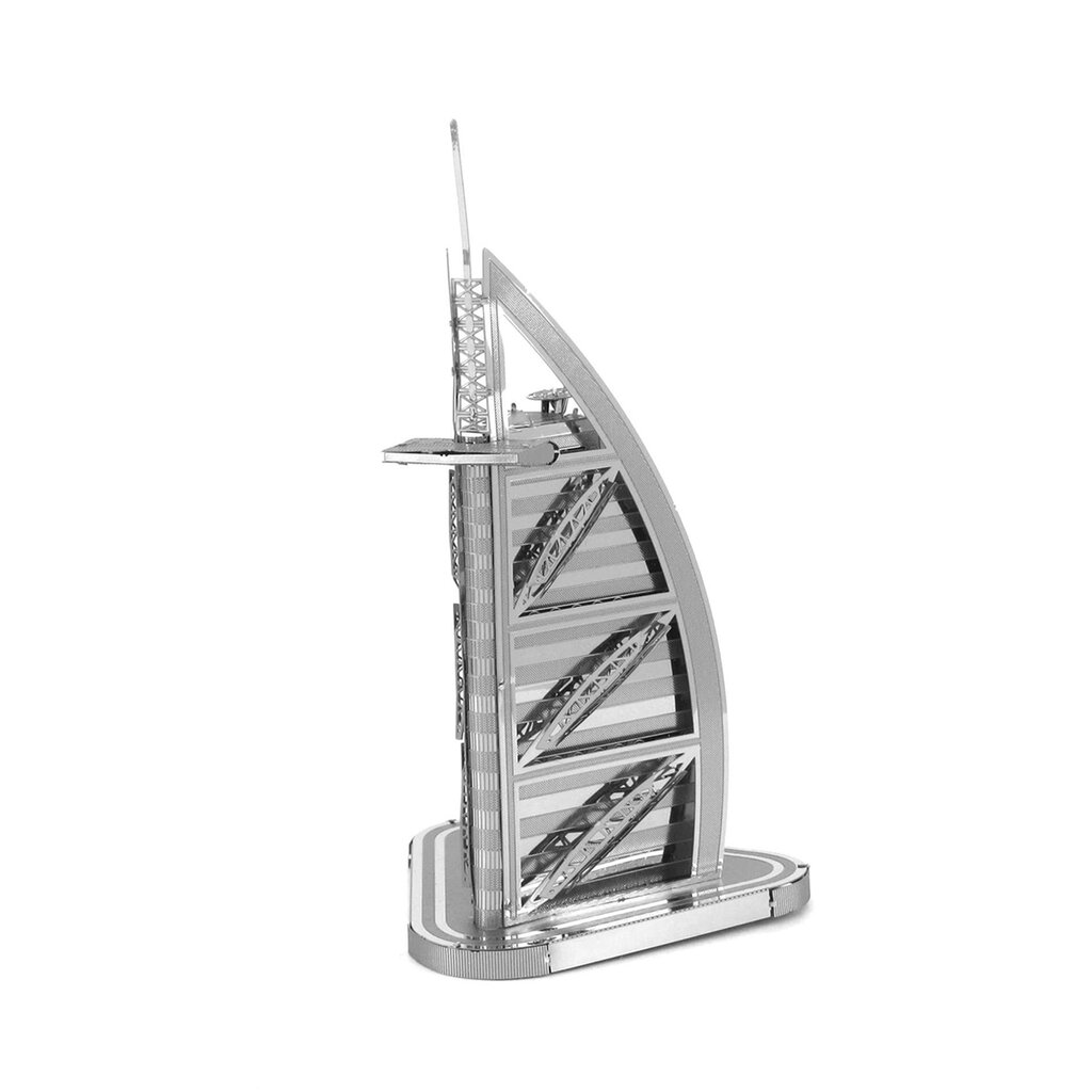 3D pusle Metal Earth Burj Al Arab цена и информация | Pusled | kaup24.ee