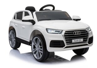 Детский одноместный электромобиль Audi Q5, белый цена и информация | Электромобили для детей | kaup24.ee