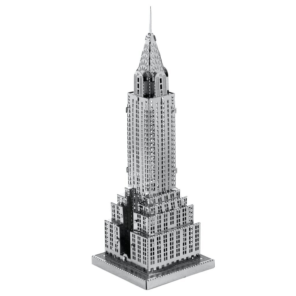 3D pusle Metal Earth Chrysler Building цена и информация | Klotsid ja konstruktorid | kaup24.ee