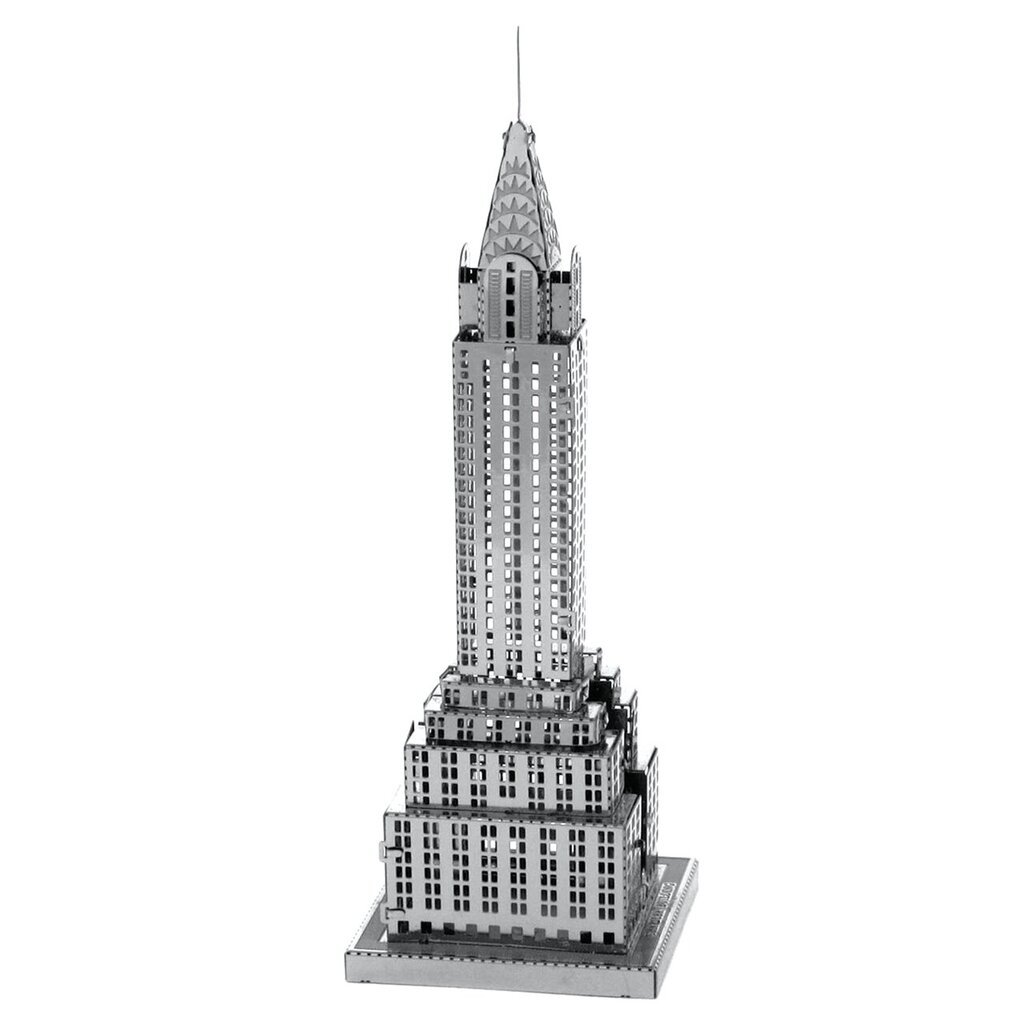 3D pusle Metal Earth Chrysler Building цена и информация | Klotsid ja konstruktorid | kaup24.ee