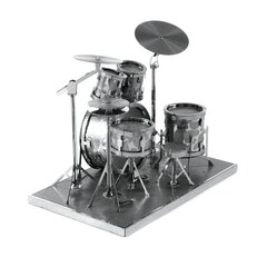 3D pusle Metal Earth Drum Set hind ja info | Klotsid ja konstruktorid | kaup24.ee