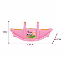 Балансировочные качели Star Woopie, розовые цена и информация | Подвесные качели | kaup24.ee