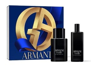 Komplekt meestele Giorgio Armani Code Pour Homme EDT 50 ml + 15 ml EDT цена и информация | Мужские духи | kaup24.ee