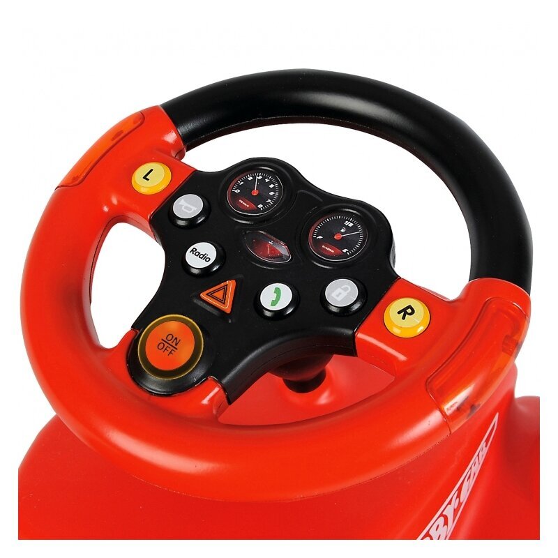 Multi-sound rool "BIG" autodele, punane цена и информация | Imikute mänguasjad | kaup24.ee