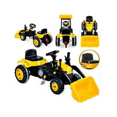 Pedaalide ja laaduriga laste traktor hind ja info | Poiste mänguasjad | kaup24.ee