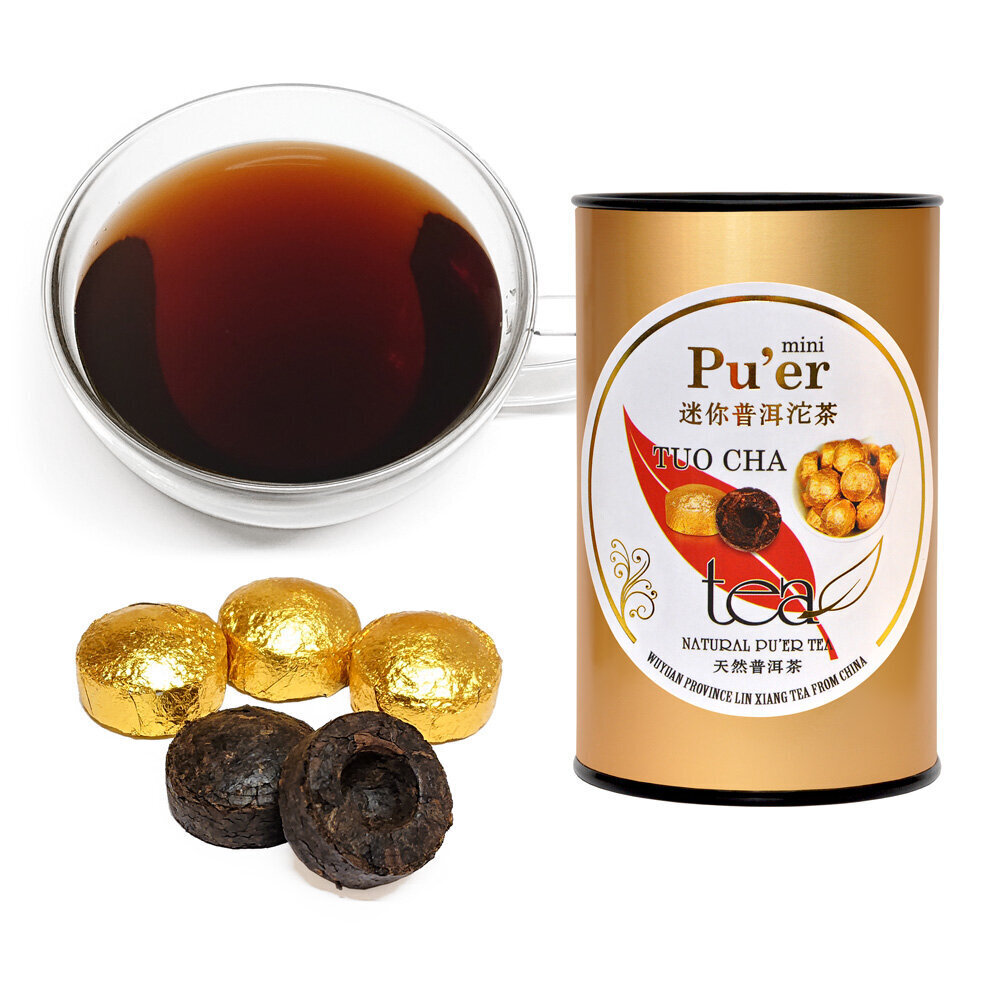 Mini Pu-erh tee TUO-CHA (Shy) A - „Linnupesa”, PT 160 g hind ja info | Tee | kaup24.ee