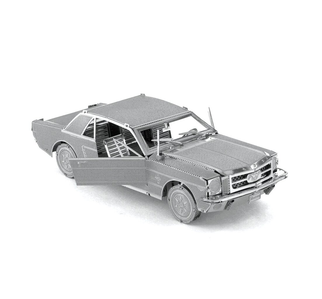 3D pusle Metal Earth Ford 1965 Mustang цена и информация | Klotsid ja konstruktorid | kaup24.ee