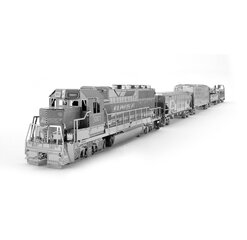 3D pusle Metal Earth Freight Train Set цена и информация | Конструкторы и кубики | kaup24.ee