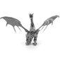 3D pusle Metal Earth Silver Dragon hind ja info | Klotsid ja konstruktorid | kaup24.ee