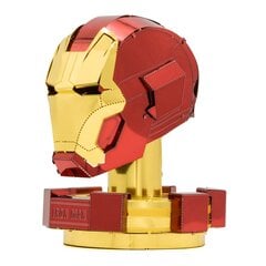 3D pusle Metal Earth Marvel Iron Man Helmet цена и информация | Конструкторы и кубики | kaup24.ee
