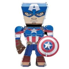 3D pusle Metal Earth Marvel Avengers Captain America цена и информация | Конструкторы и кубики | kaup24.ee