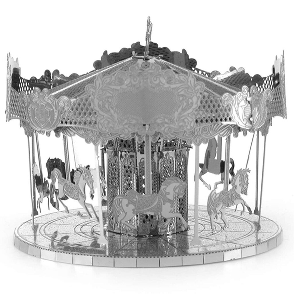 3D pusle Metal Earth Merry Go Round цена и информация | Klotsid ja konstruktorid | kaup24.ee