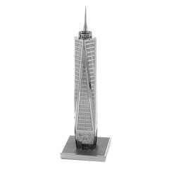 3D pusle Metal Earth One World Trade Center цена и информация | Конструкторы и кубики | kaup24.ee