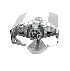 3D pusle Metal Earth Star Wars Darth Vader's Tie Fighter hind ja info | Klotsid ja konstruktorid | kaup24.ee